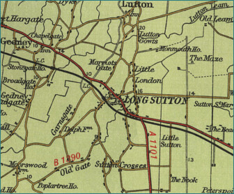 Long Sutton Map