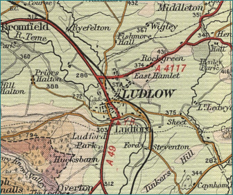 Ludlow Map