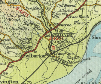 Lydney Map