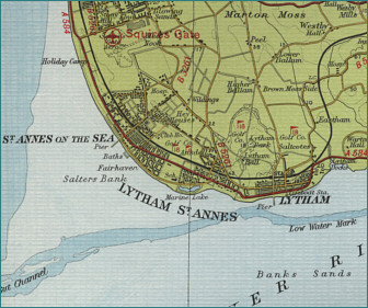 Lytham St Annes Map