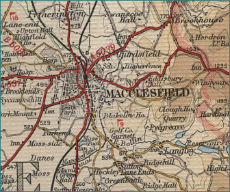Macclesfield Map