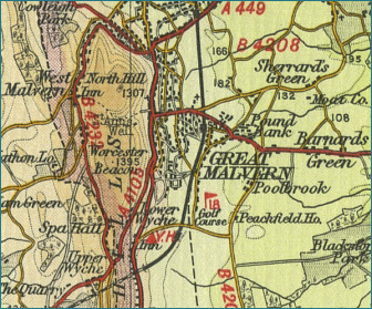 Malvern Map