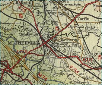 Motherwell Map