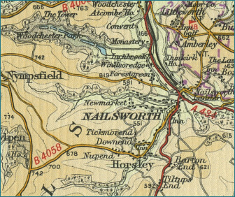 Nailsworth Map