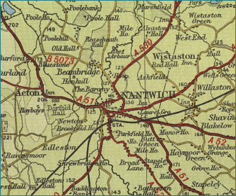 Nantwich Map