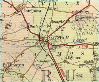Oakham Map