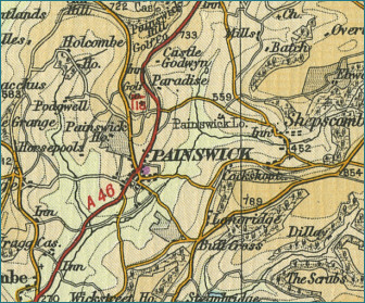 Painswick Map