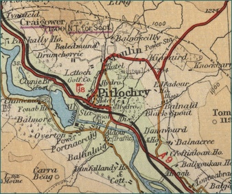 Pitlochry Map