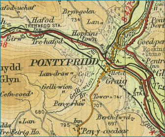 Pontypridd Map