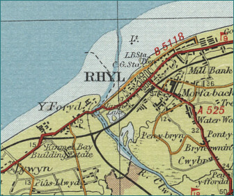 Rhyl Map