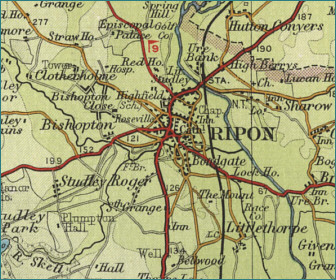 Ripon Map