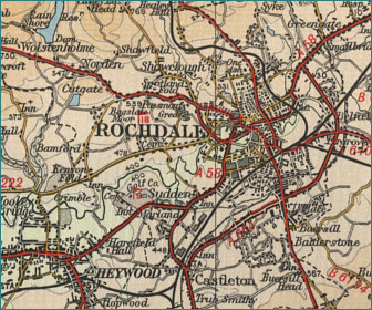 Rochdale Map