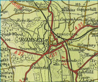 Romsey Map