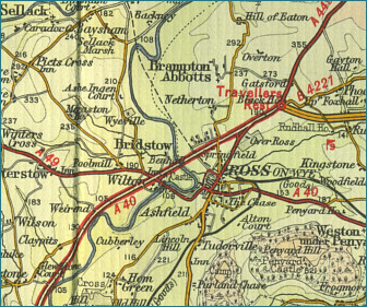Ross-on-Wye Map