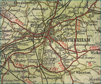 Rotherham Map