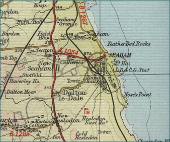 Seaham Map