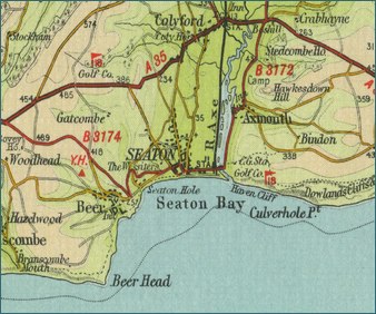 Seaton Map