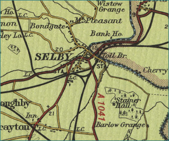 Selby Map
