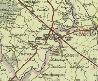 Stony Stratford Map