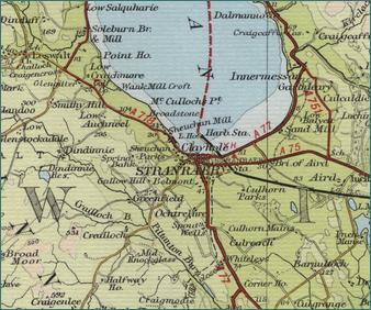 Stranraer Map