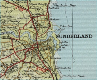 Sunderland Map