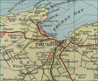 Thurso Map