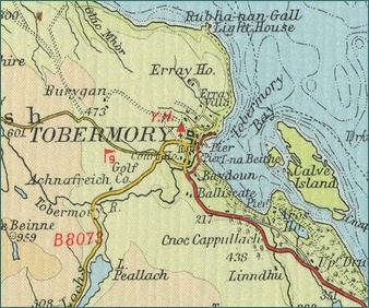 Tobermory Map
