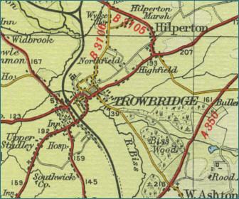 Trowbridge Map