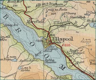 Ullapool Map