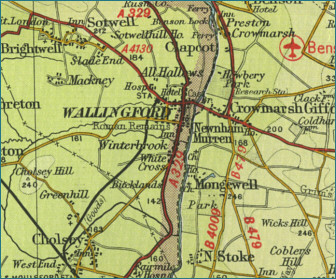 Wallingford Map