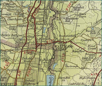 Waltham Abbey Map
