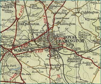 Warwick Map