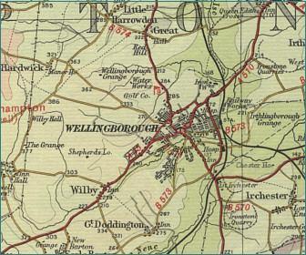 Wellingborough Map