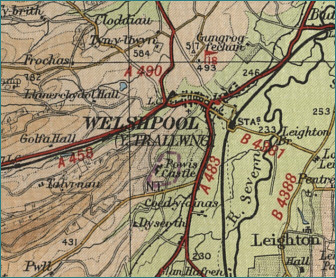 Welshpool Map