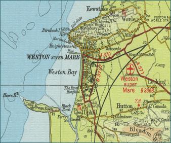 Weston-Super-Mare Map