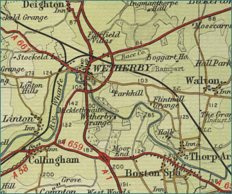 Wetherby Map