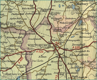 Whitchurch Map