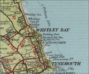 Whitley Bay Map