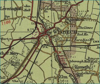 Wisbech Map
