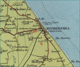 Withernsea Map