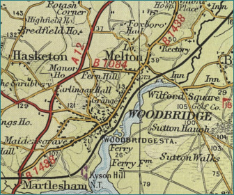Woodbridge Map