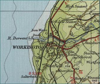 Workington Map