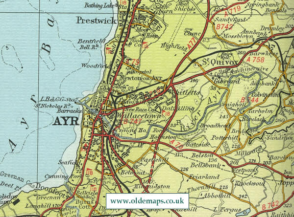 Ayr Map