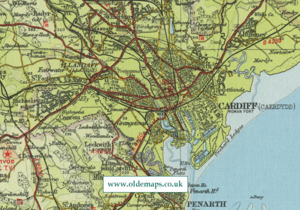 Cardiff Map