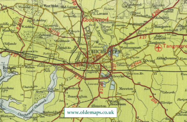Chichester Map