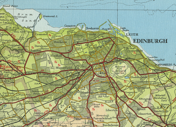 Edinburgh Map