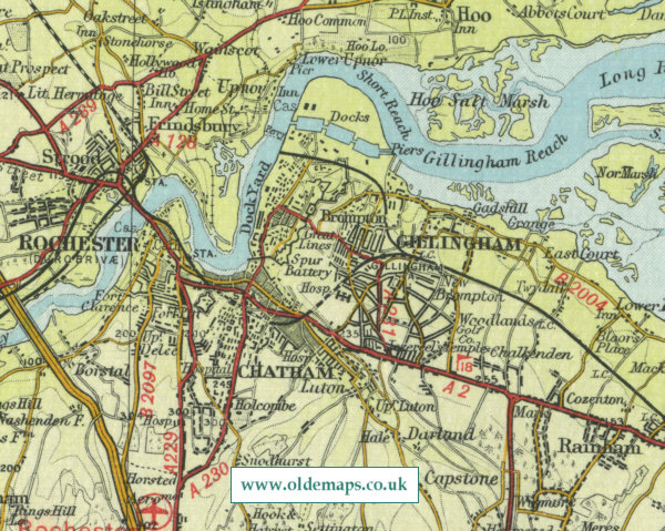 Gillingham Map