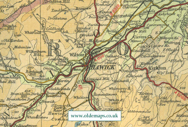 Hawick Map