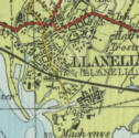 Llannelli Map