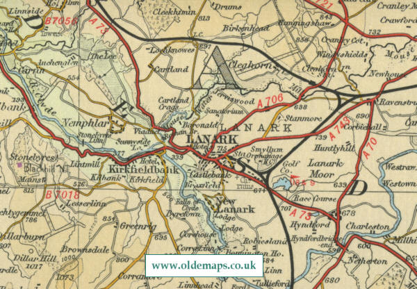 Lanark Map